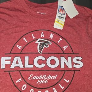 NFL Atlanta Falcons Graphic Tee Nwt New